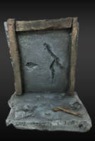 TG-D002 Cave Distressed Display Stand (Marvel Legends) Custom Diorama / Playset