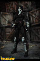 Domino (Marvel Universe) Custom Action Figure