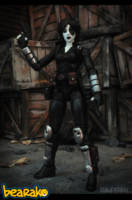 Domino (Marvel Universe) Custom Action Figure