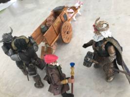 Smidg's cart and Gerty the pig (Dungeons and Dragons) Custom Vehicle