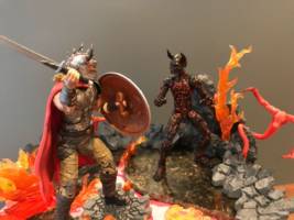 Zorloc Magma demon (Minion of Durzilac the Wretched) (Dungeons and Dragons) Custom Action Figure