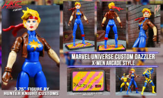 Dazzler (X-men arcade game style) (Marvel Universe) Custom Action Figure