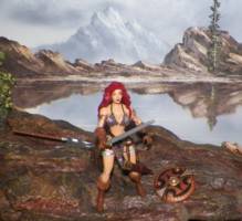 Red Sonja (Marvel Legends) Custom Action Figure