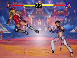 Juri Han (Street Fighter) Custom Action Figure
