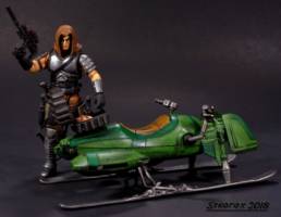 Zartan with Swamp Skier (G.I. Joe) Custom Action Figure