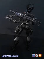 DOMINO [Ver 2.0] (Marvel Legends) Custom Action Figure