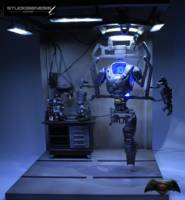 Bvs Batarmor Batcave Diorama (Batman v Superman) Custom Diorama / Playset