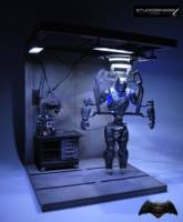 Bvs Batarmor Batcave Diorama (Batman v Superman) Custom Diorama / Playset