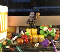 Mario Thanos (Nintendo) Custom Action Figure