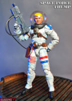 Space Force Trump (Political) Custom Action Figure