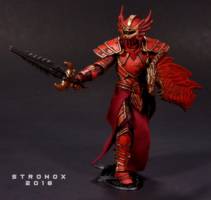 The Crimson Knight (Fantasy) Custom Action Figure