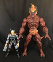 Surtur The Fire Demon (Marvel Legends) Custom Action Figure [Surtur The Fire Demon]