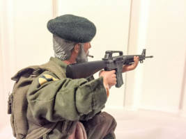 Bill Overbeck (Left 4 Dead) Custom Action Figure [Bill Aiming]