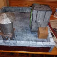 Rooftop Dio (Marvel) Custom Diorama / Playset