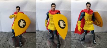 Eric the Cavalier - Dungeons & Dragons Cartoon (Dungeons and Dragons) Custom Action Figure [With his magic shield]