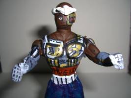 Tu Pac Cyborg (Music) Custom Action Figure