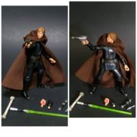 3.75 Jabba's Palace Luke Skywalker Jedi Knight BS PKG. (Star Wars) Custom Action Figure