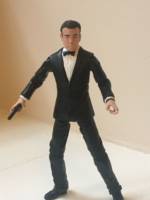 Sean Connery as James Bond 007 “Dr. No” (James Bond) Custom Action Figure