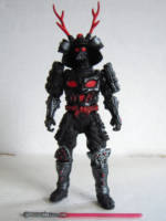 Samurai Darth Vader - Dark Shogun of the Sith (Star Wars) Custom Action Figure [Front View]