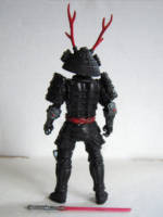 Samurai Darth Vader - Dark Shogun of the Sith (Star Wars) Custom Action Figure [Rear View]