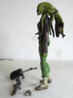 Major Scolopini  -Nautolan Rebel Trooper (Star Wars) Custom Action Figure [Left View]