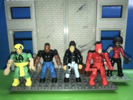 Misty Knight Marvel Mega Bloks The Defenders (Mega Bloks) Custom Action Figure [The Defenders Marvel Mega Bloks]