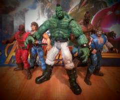 Abobo green (Double Dragon) Custom Action Figure