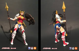 Wonder Woman amazon armor (DC Universe) Custom Action Figure