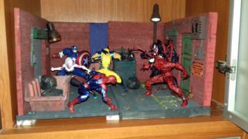 Back Alley Diorama - 1/12 scale [Marvel Legends/AY] (Marvel Legends) Custom Diorama / Playset
