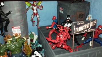 Rooftop Diorama 1/12 scale (Marvel Legends) (Marvel Legends) Custom Diorama / Playset
