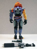 Firetooth - Dragoneti Bounty Hunter (Star Wars) Custom Action Figure [Rear View]