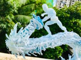 Ice Man (Marvel Legends) Custom Diorama / Playset [Ice Slide 2]