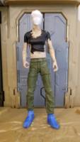 Samantha Carter (Blue Garrison Uniform) (Stargate) Custom Action Figure