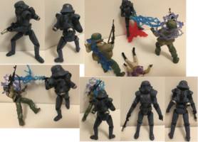 Phase 0 Dark Trooper (Star Wars) Custom Action Figure