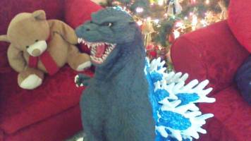 Kaiyodo Godzilla model Kit custom paint (Godzilla) Custom Statue / Bust